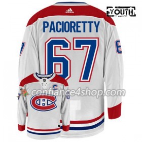 Adidas Maillot de Hockey Montreal Canadiens MAX PACIORETTY MONTREAL 67 Blanc Authentic - Enfant